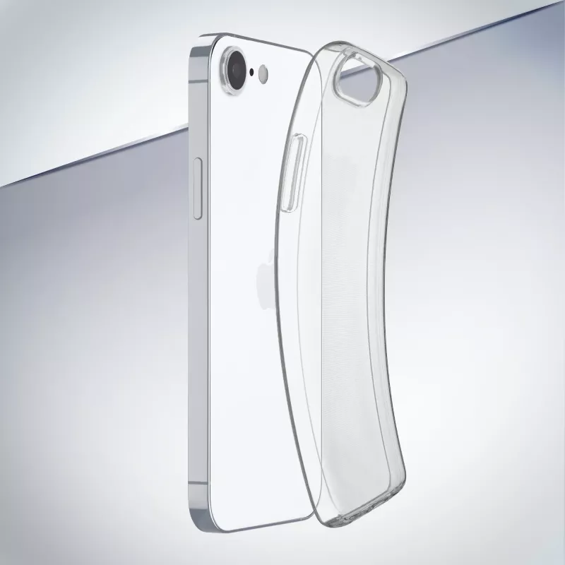 Cover Cellularline FINECIPHSE4T transparant voor iPhone SE 6,1 inch