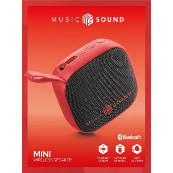 Music Sound draadloze luidspreker mini compacte en kleurrijke 3-watt Bluetooth-luidspreker