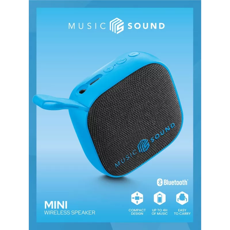 Music Sound draadloze luidspreker mini compacte en kleurrijke 3-watt-Bluetooth-luidspreker