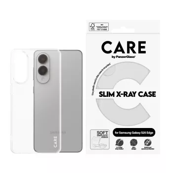 Cover PanzerGlass Samsung Galaxy S25 Edge transparant X-Ray Soft