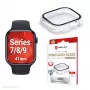 Displex 02128 Full Body hoes voor Apple Watch Series 9/8/7 (41 mm), transparant