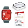 E.V.I Displex Full Body screenprotector voor Apple Watch Series 10/11 46 mm, transparant