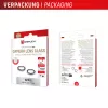 Displex Premium camera-objectiefglas, iPhone 15/15 Plus, 10H, losse ringen, DLC, transparant, Quick Mount