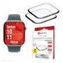 Schermbescherming Displex Unbreakable Full Cover Smart Glass Apple Watch 11/10 46mm ultradun randloos 2-pack