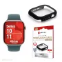 Displex 02135 Full Body hoes voor Apple Watch Series 10/11 46 mm, zwart