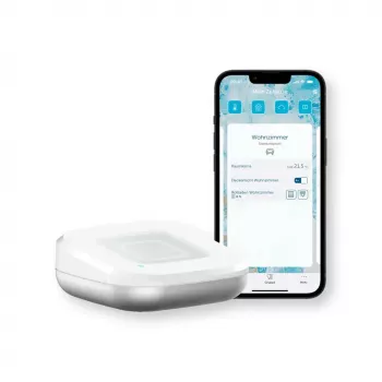 Wireless access point HomeMatic Access Point 2 HmIP-HAP2 wit voor het instellen en bedienen van HomeMatic IP-systemen