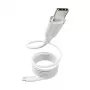 PanzerGlass empower™ by ® magnetische 240W USB-C-naar-USB-C-kabel | USB 2.0 | 1,5 m | zilver wit