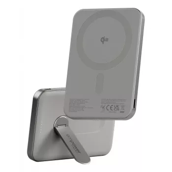 Powerbank PanzerGlass empower by empower Bank met Spin Stand 5000mAh Titanium