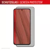 Displex privacy-displayschermfolie (10H) voor Samsung Galaxy S25 FE/S24 FE, Eco-montageframe, privacyfilter