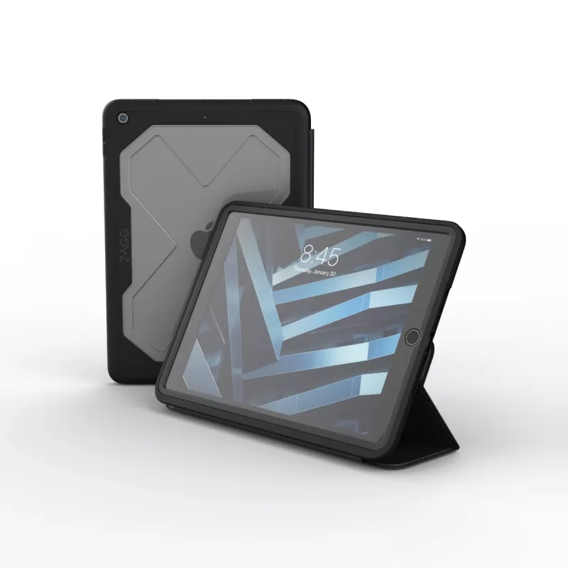 Folio Case ZAGG Rugged Messenger Apple iPad 10.2 25,9 cm Charcoal