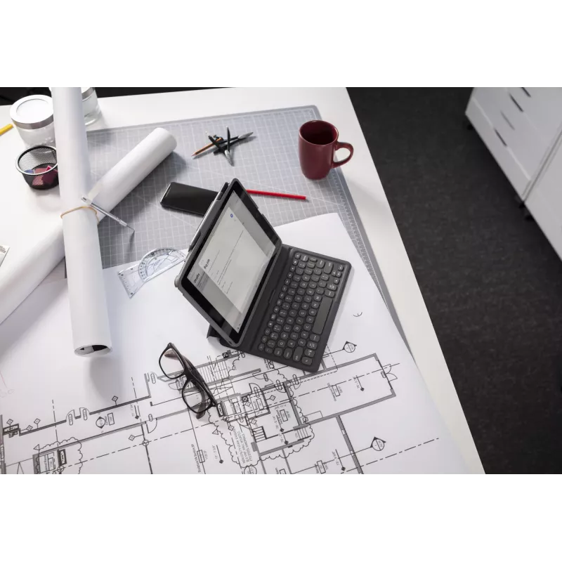 ZAGG toetsenbord Pro Keys-Apple-iPad 10.9-zwart/grijs-Duits