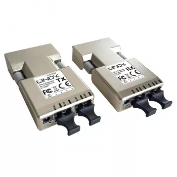 Lindy 500m glasvezel DVI-D Single Link-extender