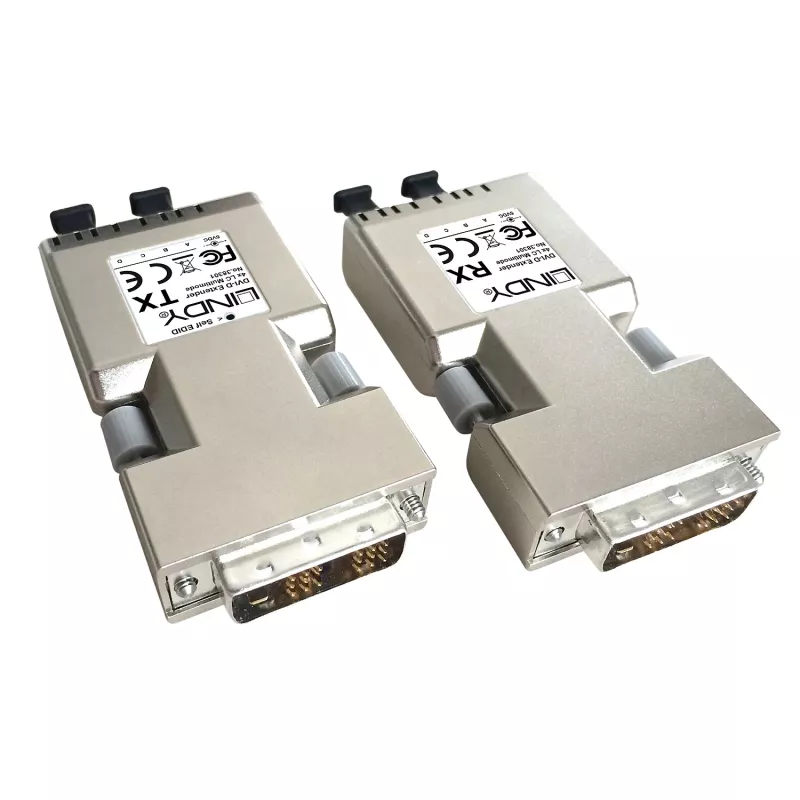 Lindy 500m glasvezel DVI-D Single Link-extender