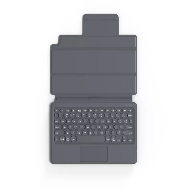 ZAGG Toetsenbord Pro Keys with Trackpad-Apple-iPad 10.2-zwart/grijs-Duits
