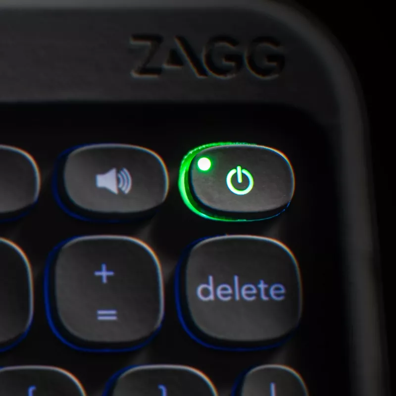 ZAGG Toetsenbord Pro Keys with Trackpad-Apple-iPad 10.2-zwart/grijs-Duits