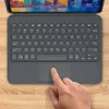 ZAGG Toetsenbord Pro Keys with Trackpad-Apple-iPad 10.2-zwart/grijs-Duits