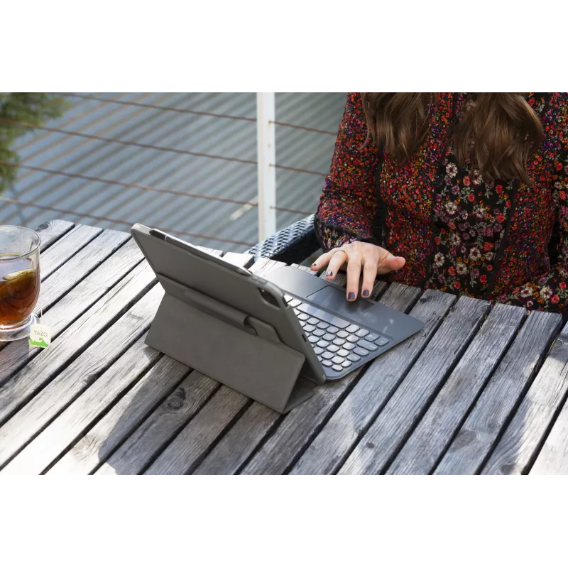 ZAGG Toetsenbord Pro Keys with Trackpad-Apple-iPad 10.2-zwart/grijs-Duits