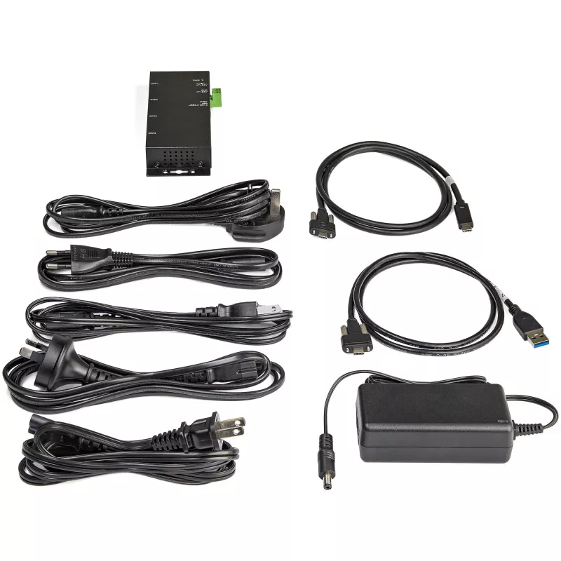 StarTech.com 4-poorts USB-C-hub 10 Gbit/s – industriële USB-C-hub van metaal – 2x USB-C & 2x USB-A – ESD-overspanningsbeveiliging – USB-C- of USB-A-host – zelfstandig werkende, monteerbare USB 3.2 Gen 2 Type-C-hub