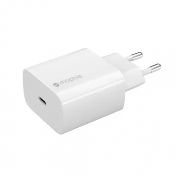 Wandadapter mophie Accessories USB-C 30W GaN wit EU snelladen