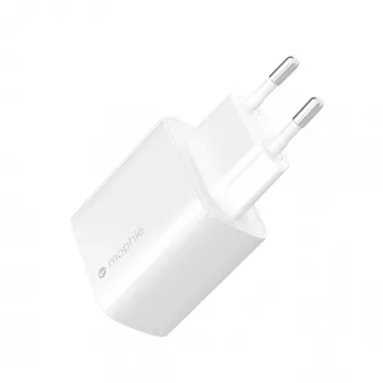 Wandadapter mophie Accessories USB-C 30W GaN wit EU snelladen