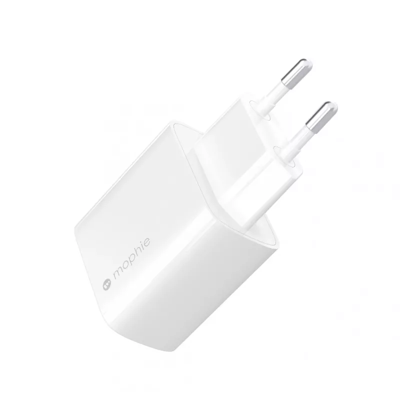 Wandadapter mophie Accessories USB-C 30W GaN wit EU snelladen