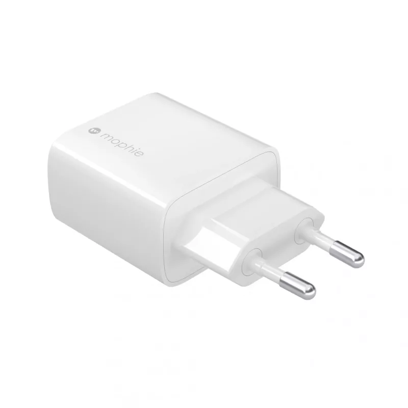 Wandadapter mophie Accessories USB-C 30W GaN wit EU snelladen