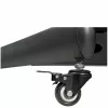 StarTech.com mobiele workstation-wagen met monitorbeugel, CPU/PC-houder, toetsenbordplateau – ergonomische in hoogte verstelbare desktop-computerwagen – rollend mobiel staand werkstation op wielen