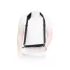 Schouderriem Mobilis ERGONOMIC SHOULDER STRAP laptop zwart karabijnhaak