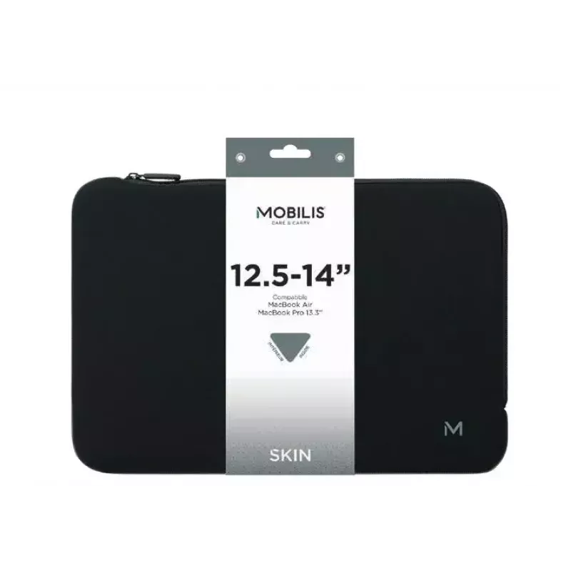 Sleeve Mobilis Skin 35,6 cm (14 inch) zwart grijs
