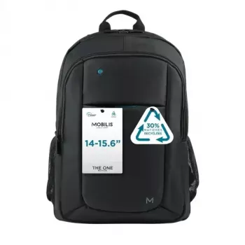 Rugzak Mobilis 003064 TheOne 14-15,6 inch blauw 30% gerecycled