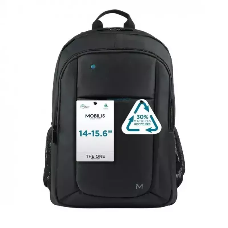 Rugzak Mobilis 003064 TheOne 14-15,6 inch blauw 30% gerecycled