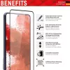 Displex Full Cover-schermbeschermer Samsung Galaxy S22 Ultra gehard glas