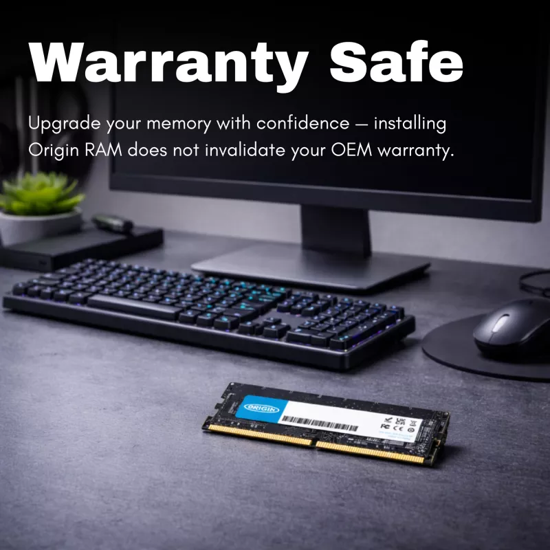 Origin Storage 32GB DDR4 3200MHz RDIMM 2Rx4 ECC 1,2V, 32 GB, 1 x 32 GB, DDR4, 3200 MHz, 288-pins DIMM