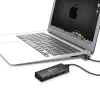 USB-hub j5create JUH340 4-poorts USB 3.0 zwart aluminium