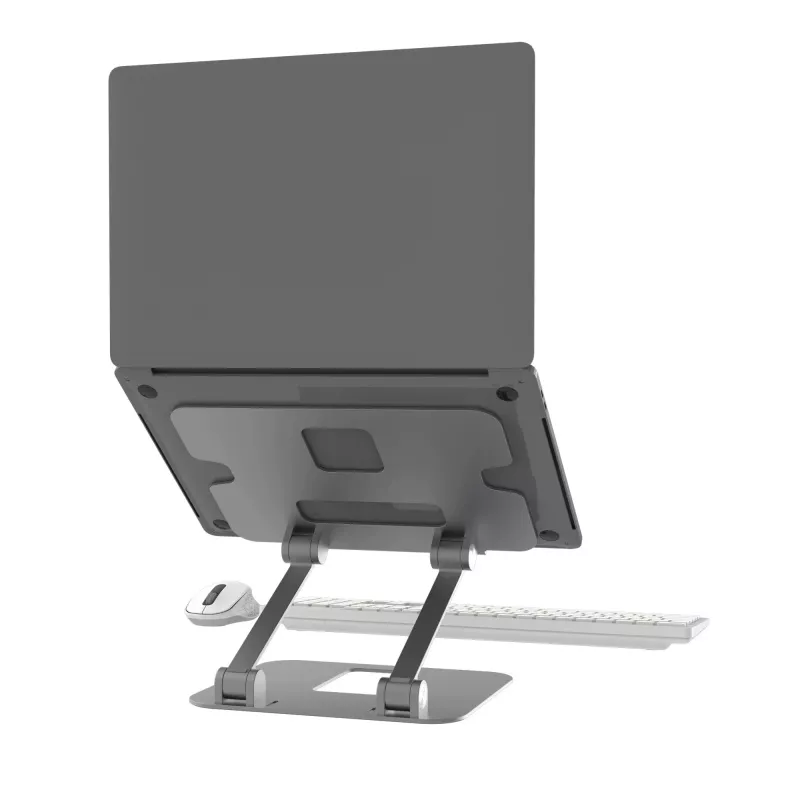 Laptop- en tabletstandaard j5create JTS127-N multi-angle aluminium zwart grijs
