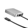 j5create JCD391 4K60 Elite USB-C® PD multi-poorts adapter, zilver