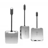 j5create JCD391 4K60 Elite USB-C® PD multi-poorts adapter, zilver