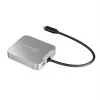 j5create JCD391 4K60 Elite USB-C® PD multi-poorts adapter, zilver