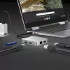 j5create JCD391 4K60 Elite USB-C® PD multi-poorts adapter, zilver