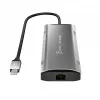 j5create JCD392 4K60 Elite USB-C® 10Gbps travel dock, Space Grey