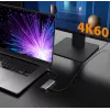 j5create JCD392 4K60 Elite USB-C® 10Gbps travel dock, Space Grey