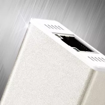 j5create JCH471 USB-C™ Gigabit Ethernet & hub multi-adapter, metallic champagne