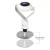 j5create JVCU360 360° allround-webcam, 1080p video-opname-resolutie, wit en zwart