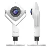 j5create JVCU360 360° allround-webcam, 1080p video-opname-resolutie, wit en zwart