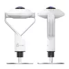 j5create JVCU360 360° allround-webcam, 1080p video-opname-resolutie, wit en zwart