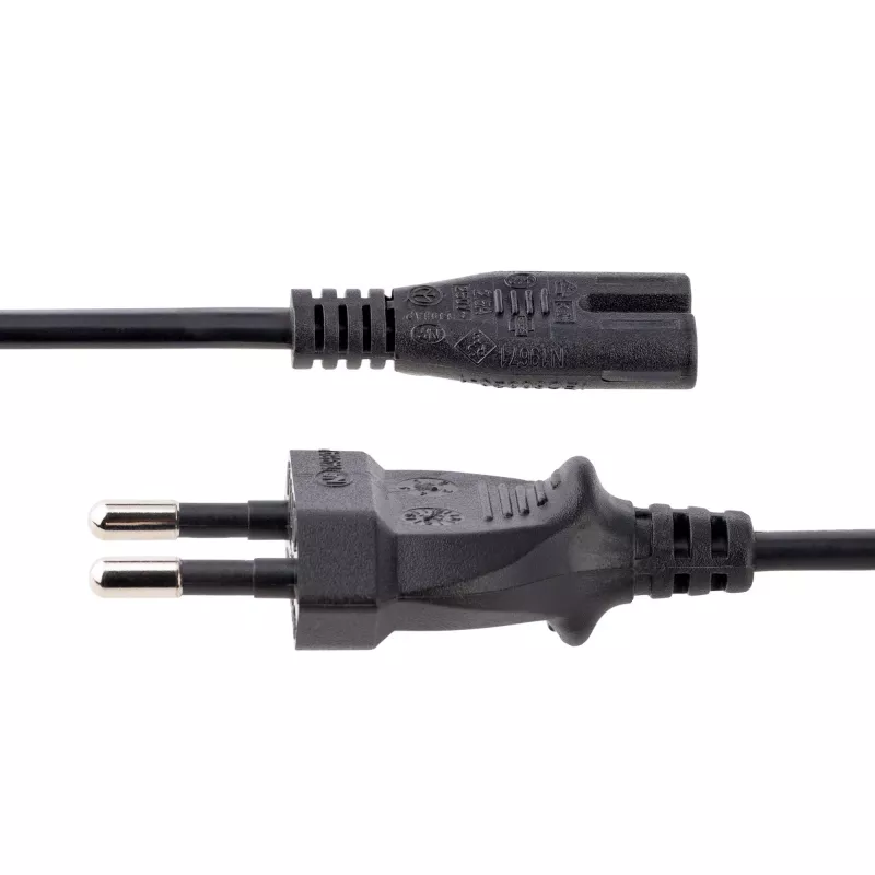 StarTech.com 2 m laptop-netkabel, EU-stekker naar C7, 2,5 A 250 V