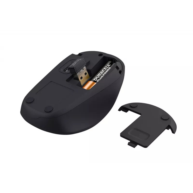 Trust TM-201 muis kantoor rechtshandig RF draadloos optisch 1600 DPI