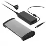 j5create JTD562 - 8K Thunderbolt™ 4 dockingstation - EU, bedraad, Thunderbolt 4, 96 W, 3,5 mm, 10,100,1000 Mbit/s, grijs