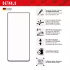 Displex Full Cover Displayschutzfolie (10H) voor Google Pixel 7 Pro, Eco-montageframe, volledig