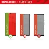 Displex Full Cover Displayschutzfolie (10H) voor Google Pixel 7 Pro, Eco-montageframe, volledig